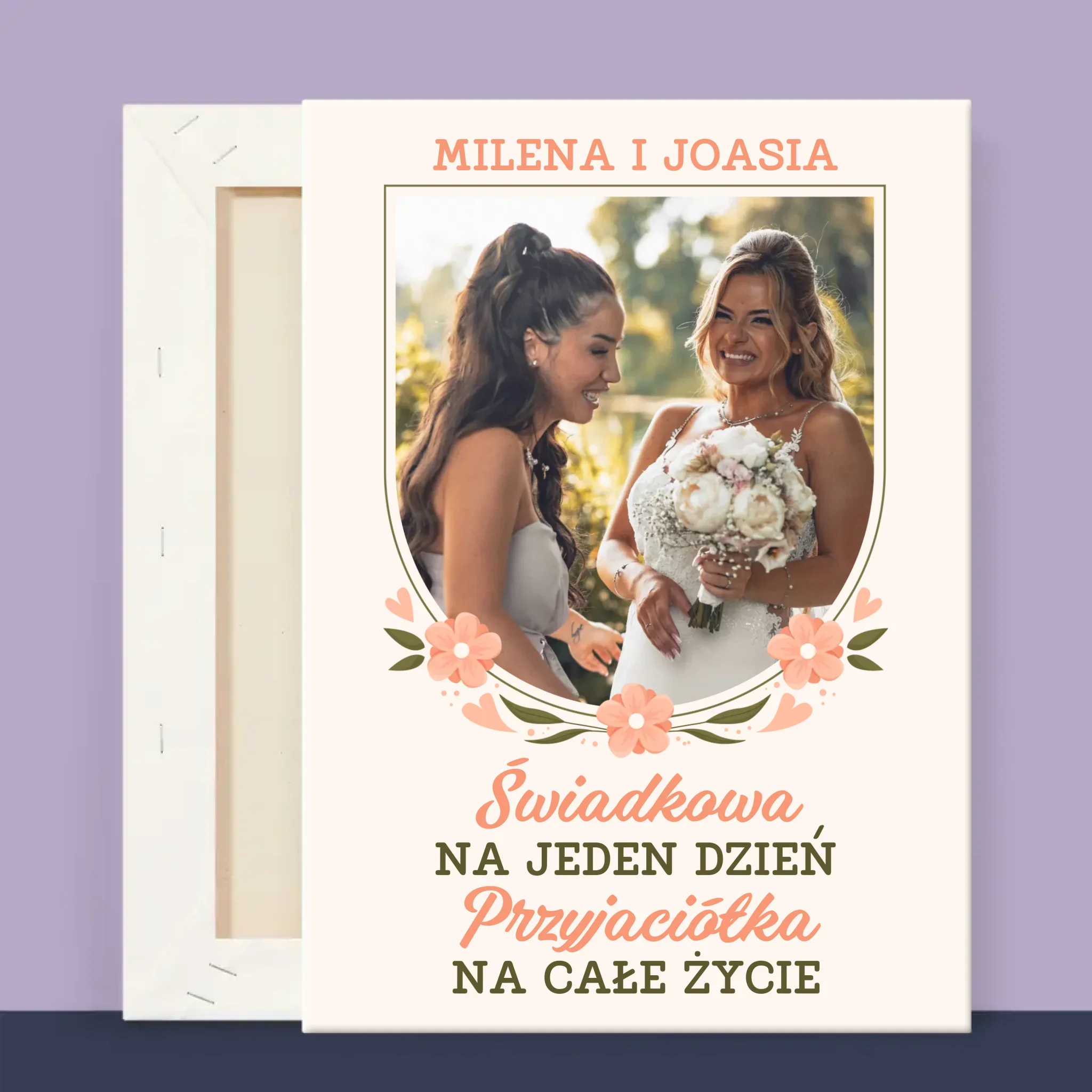 Zdjęcie i Podpis: Świadkowa Na Jeden Dzień - Wydruk Obramowany - Image 13