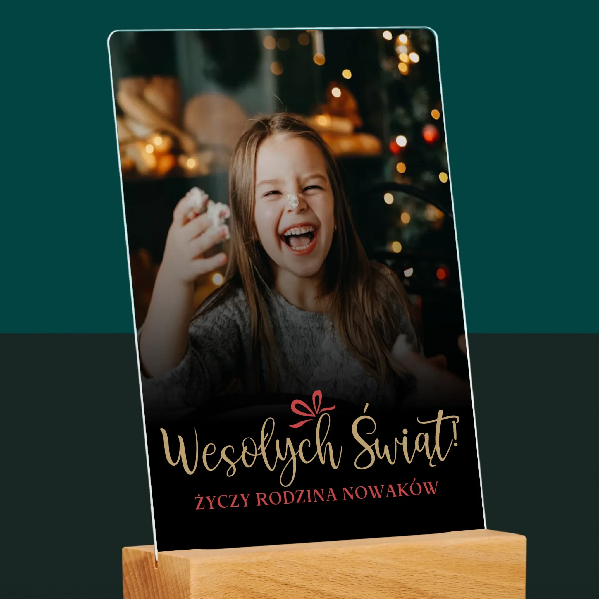 Zdjęcie I Podpis: Świąteczne - Wydruk Na Szkle Akrylowym - Image 6