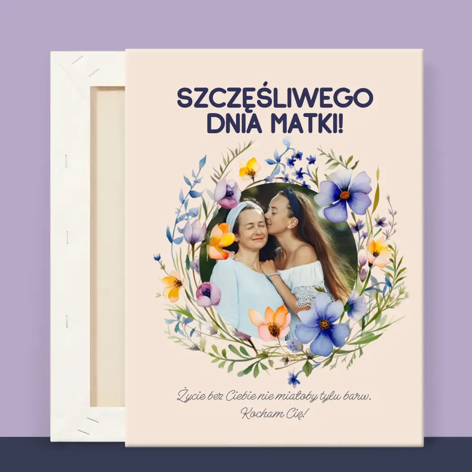 Zdjęcie i Podpis: Szczęśliwego Dnia Matki - Wydruk Obramowany - Image 11