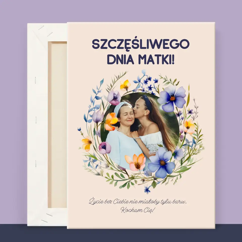 Zdjęcie i Podpis: Szczęśliwego Dnia Matki - Wydruk Obramowany - Image 13