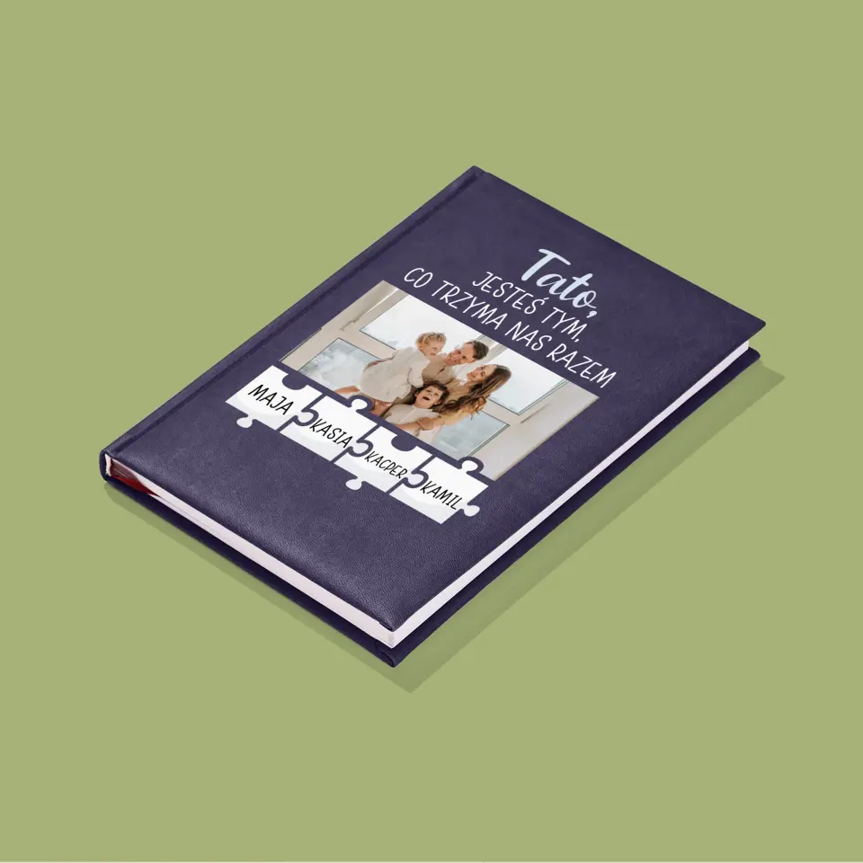 Zdjęcie i Podpis: Tato, Jesteś Tym Co Trzyma Nas Razem - Notes Książkowy - Image 4
