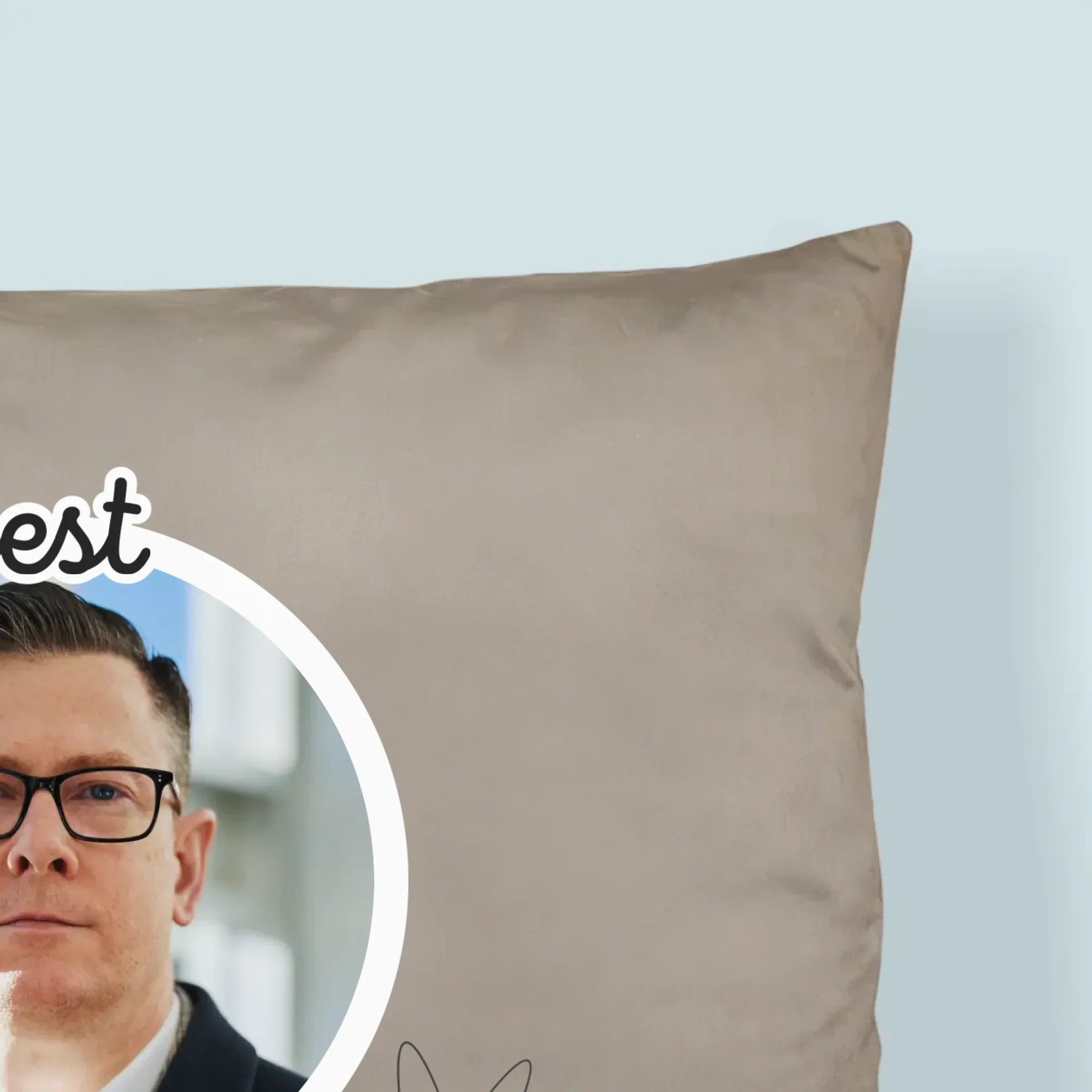 Zdjęcie i Podpis: Teacher Pierwiastki - Poduszka z Nadrukiem - Image 2
