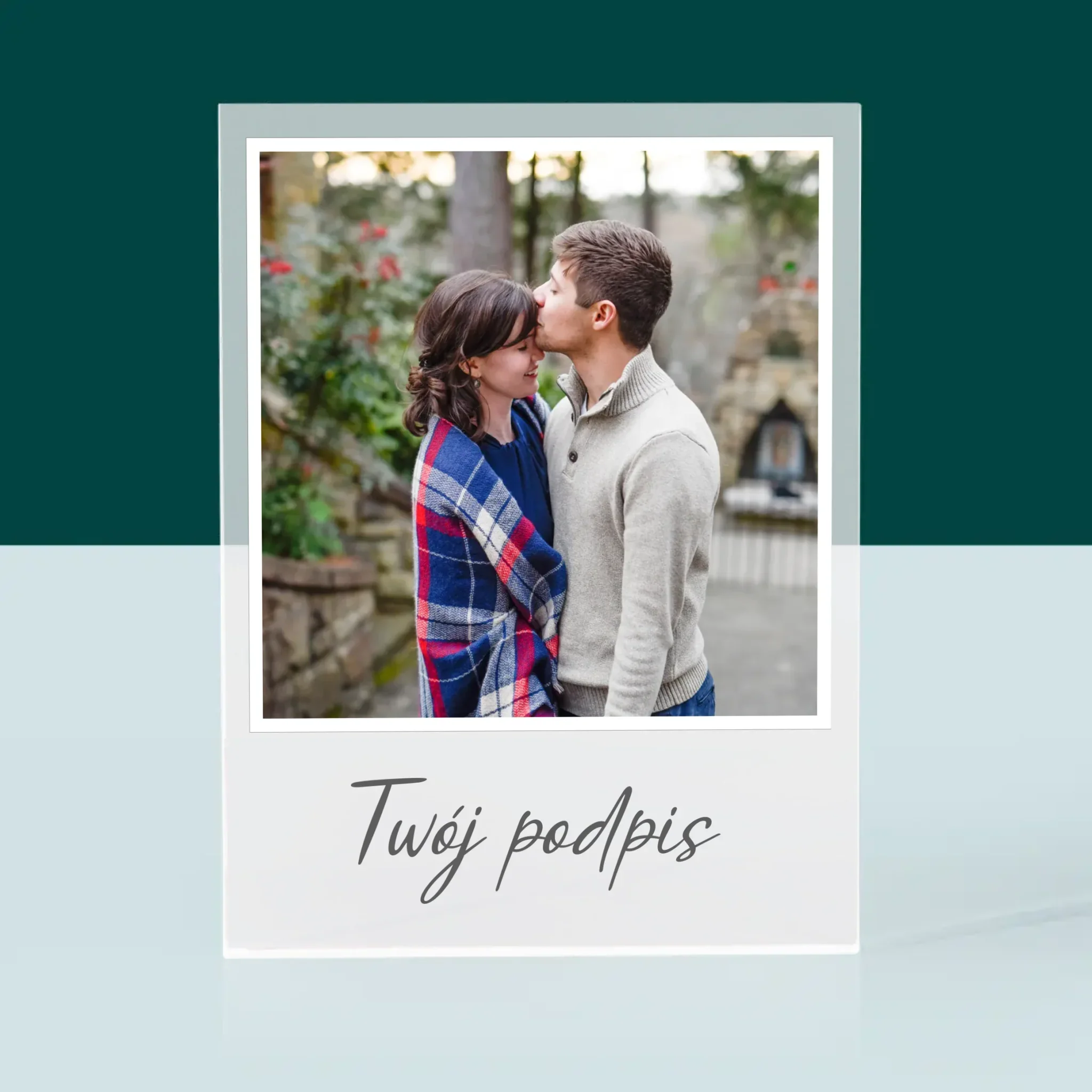 Zdjęcie i Podpis: Twoje Zdjęcie i Podpis - Blok Akrylowy z Nadrukiem - Image 3