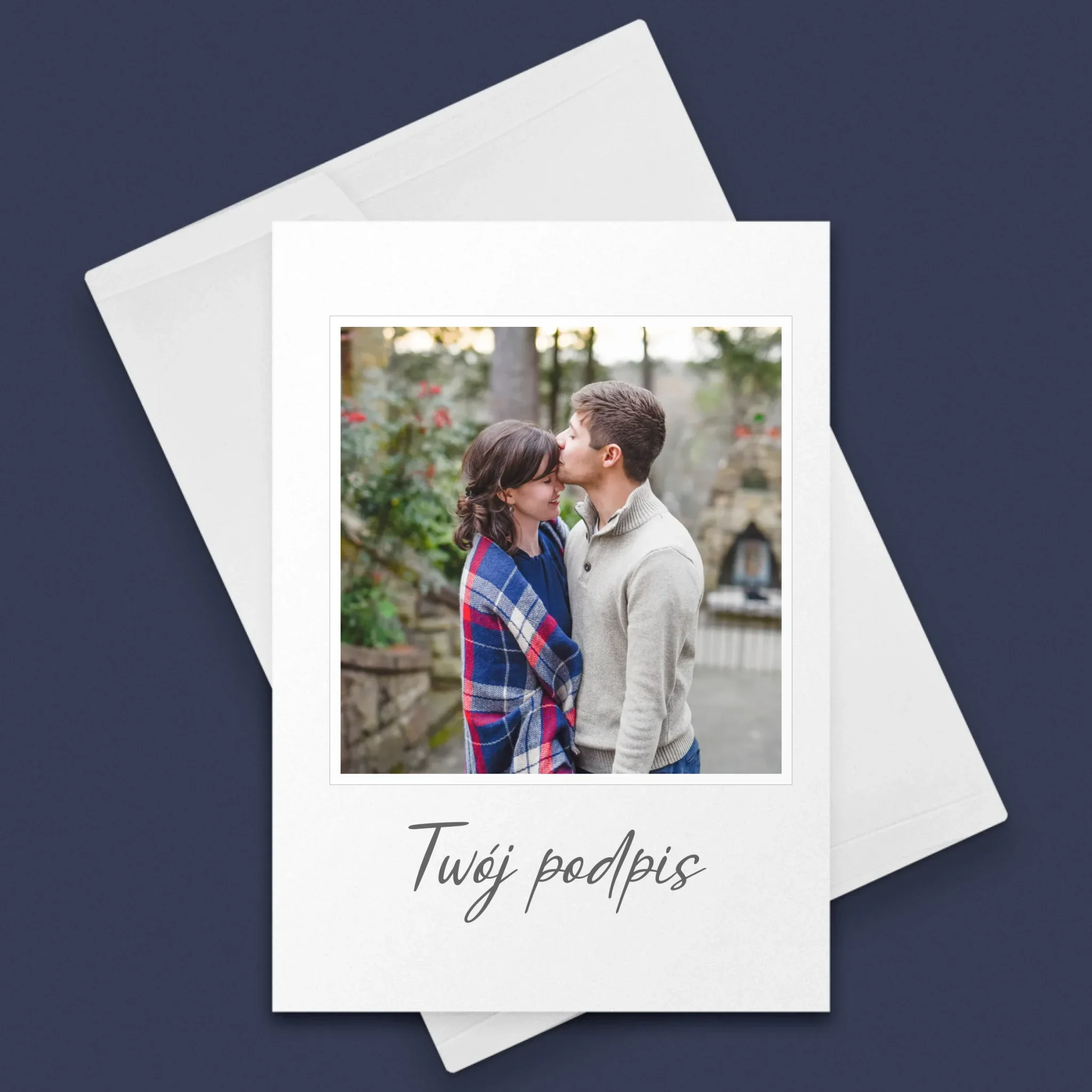 Zdjęcie i Podpis: Twoje Zdjęcie i Podpis - Kartka z Życzeniami - Image 3