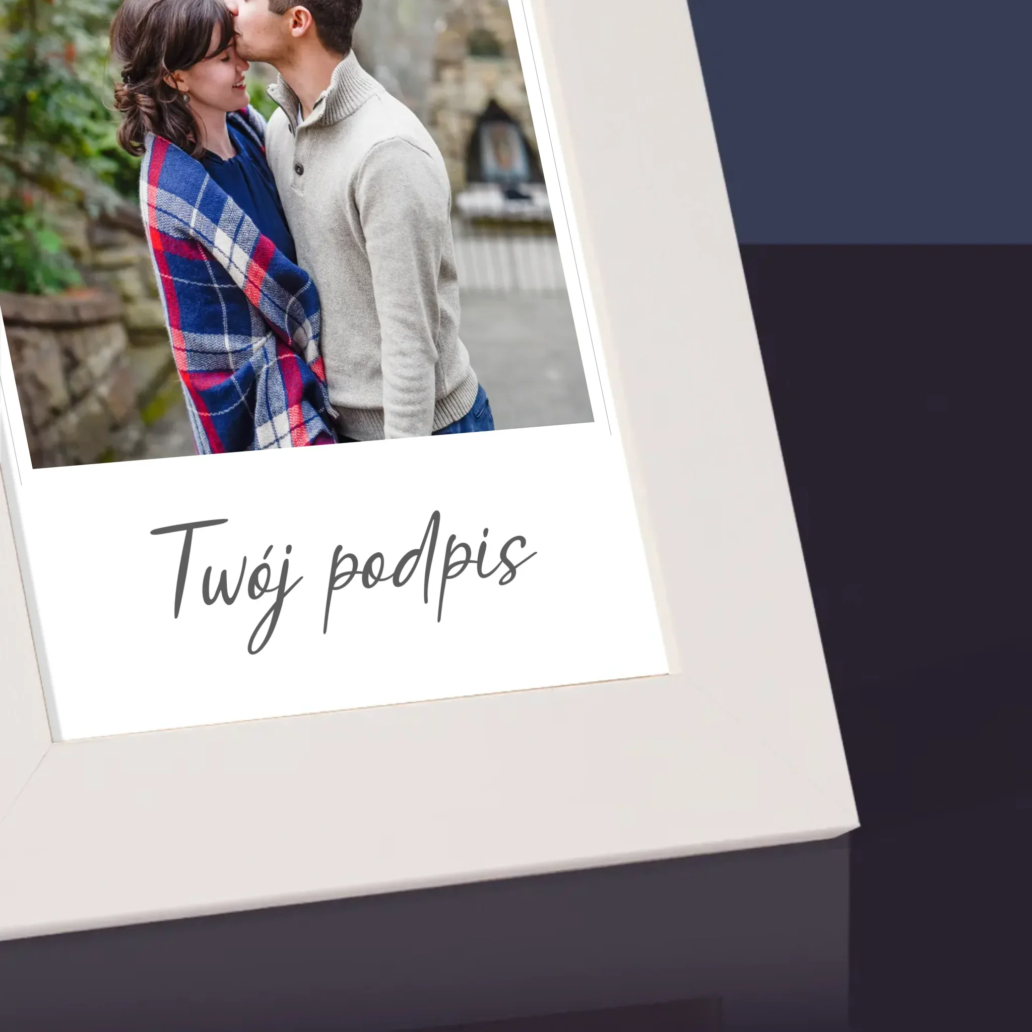 Zdjęcie i Podpis: Twoje Zdjęcie i Podpis - Ramka Na Zdjęcie - Image 3
