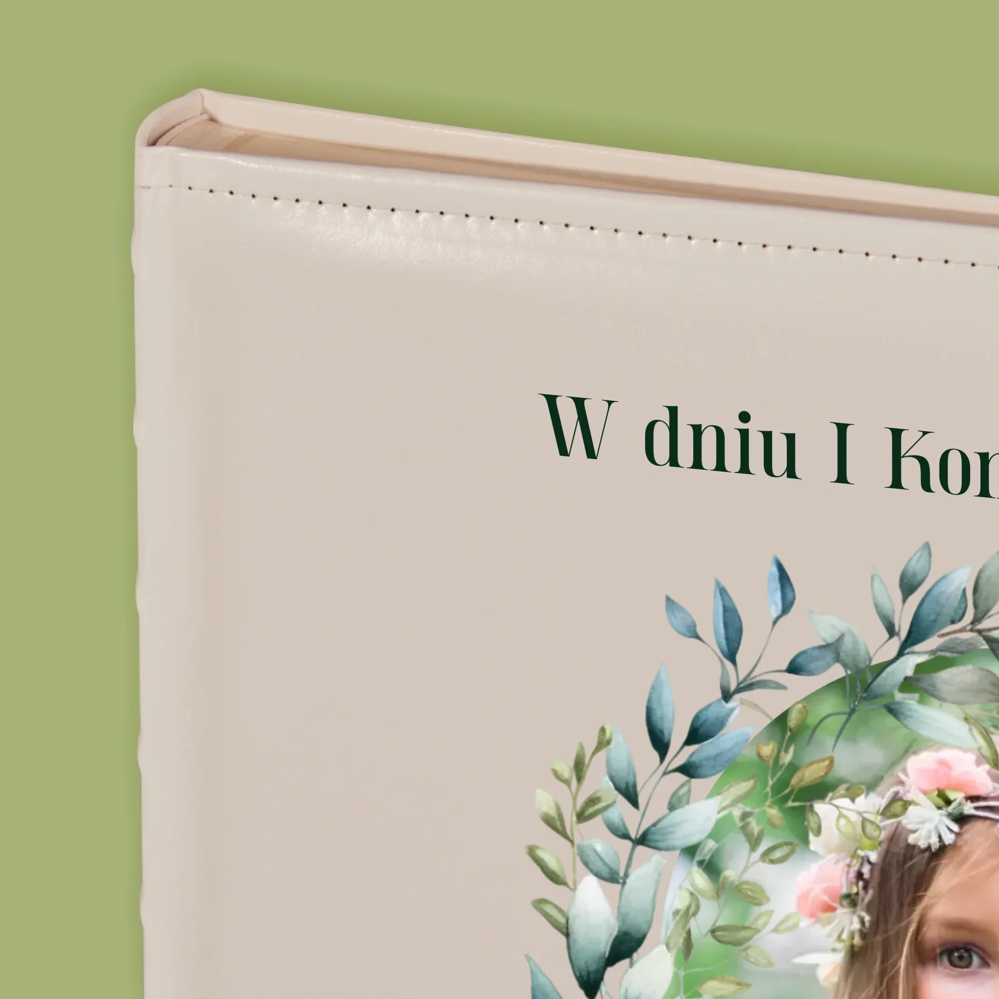 Zdjęcie i Podpis: w Dniu i Komunii Świętej - Album Na Zdjęcia - Image 4