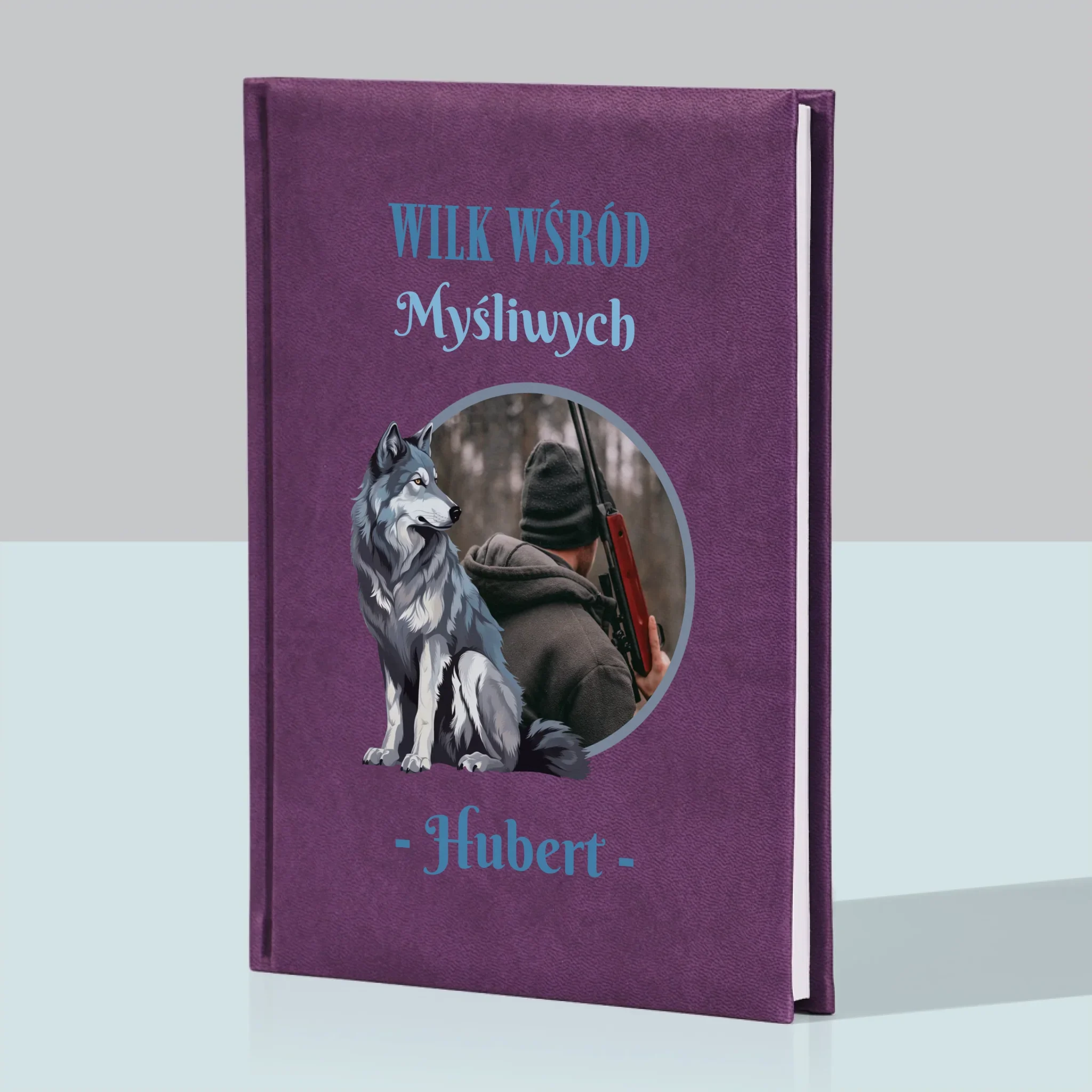 Zdjęcie I Podpis: Wilk Wśród Myśliwych - Notes Książkowy z Nadrukiem - Image 5