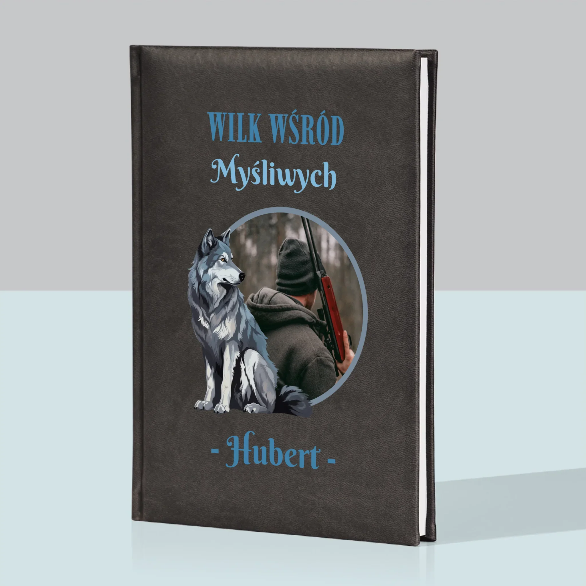 Zdjęcie I Podpis: Wilk Wśród Myśliwych - Notes Książkowy z Nadrukiem - Image 6