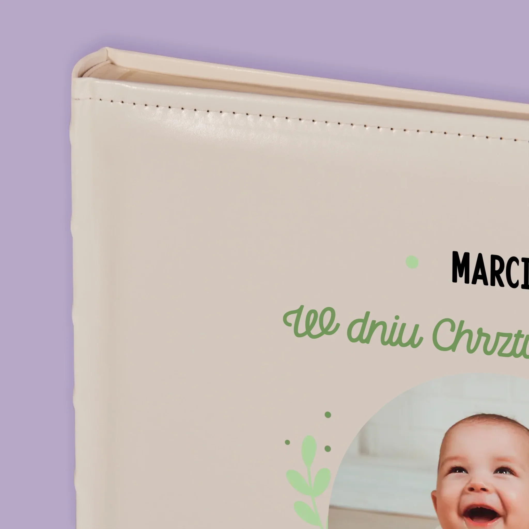 Zdjęcie i Podpis: z Okazji Chrztu Świętego - Album Na Zdjęcia - Image 4