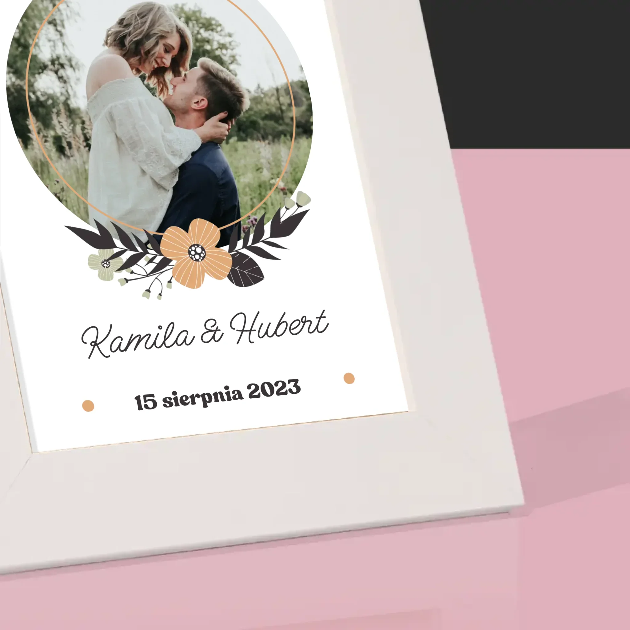 Zdjęcie i Podpis: Zakochani - Ramka Na Zdjęcie - Image 4