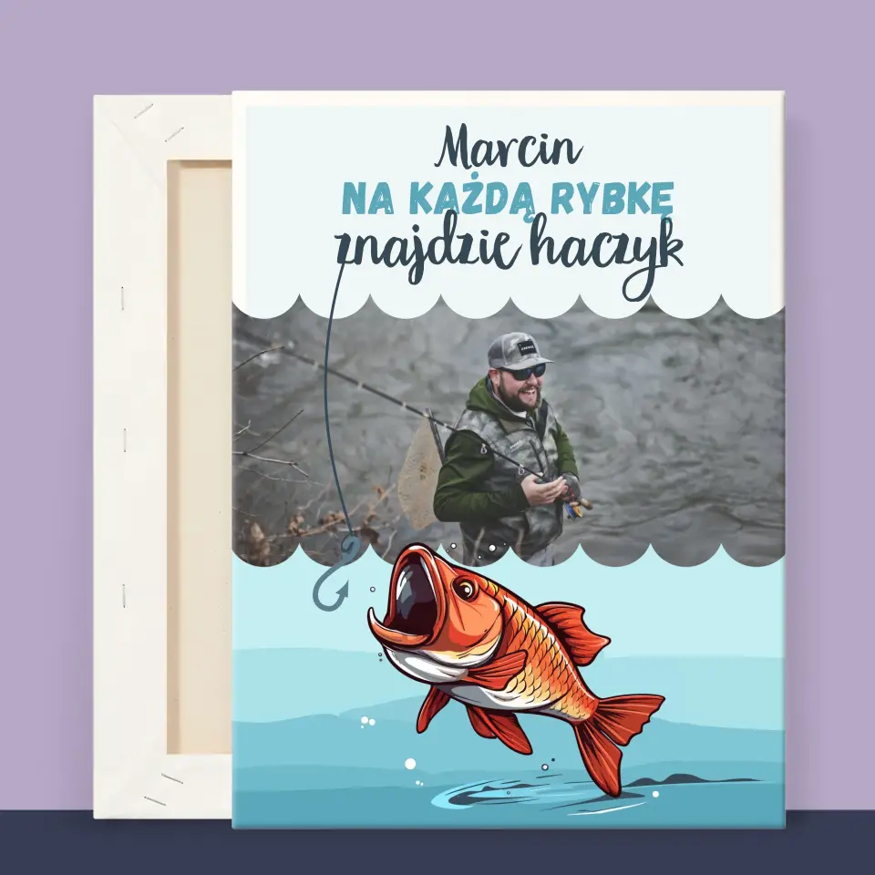 Zdjęcie i Podpis: Znajdzie Haczyk - Wydruk Obramowany - Image 11