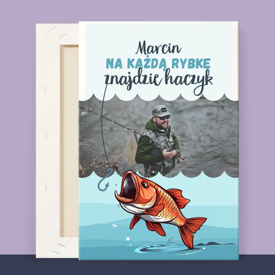 Zdjęcie i Podpis: Znajdzie Haczyk - Wydruk Obramowany - Image 12