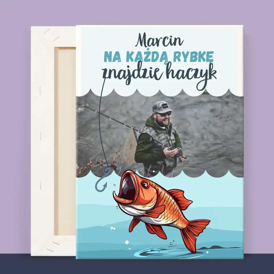 Zdjęcie i Podpis: Znajdzie Haczyk - Wydruk Obramowany - Image 13