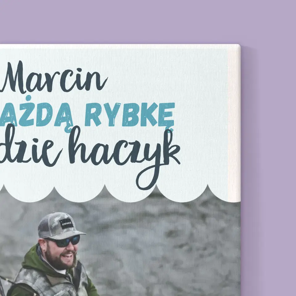 Zdjęcie i Podpis: Znajdzie Haczyk - Wydruk Obramowany - Image 14