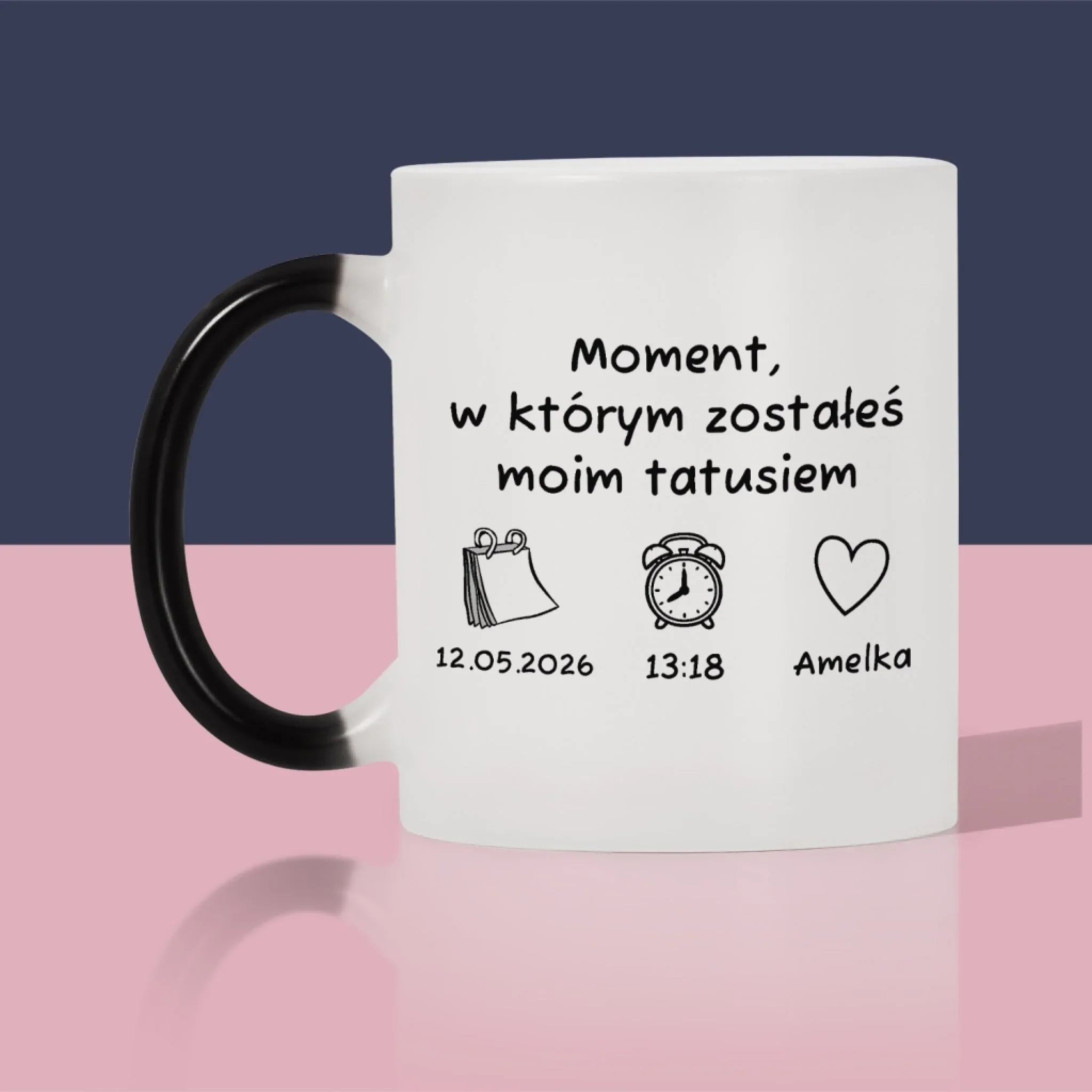 Zdjęcie i Podpis: Zostałeś Tatusiem - Kubek z Nadrukiem - Image 7