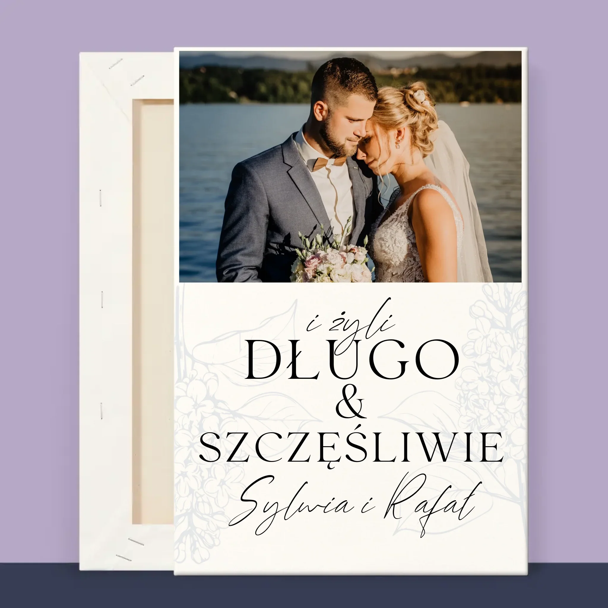Zdjęcie i Podpis: Żyli Długo i Szczęśliwie - Wydruk Obramowany - Image 13