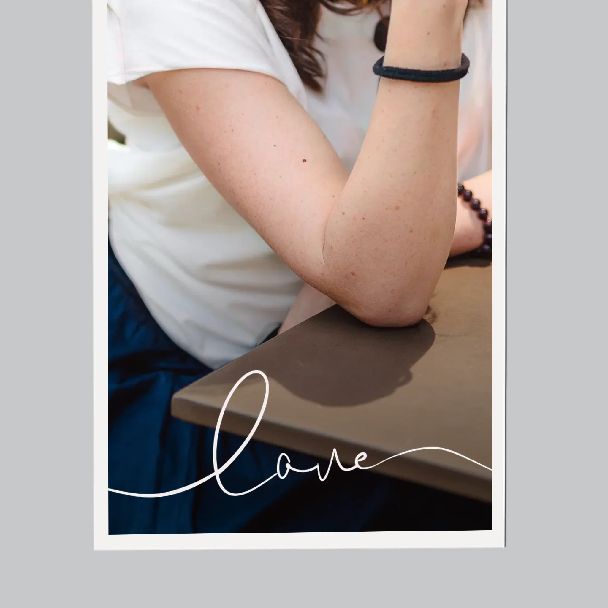 Zdjęcie: Love Napis - Magnes na lodówkę - Image 4
