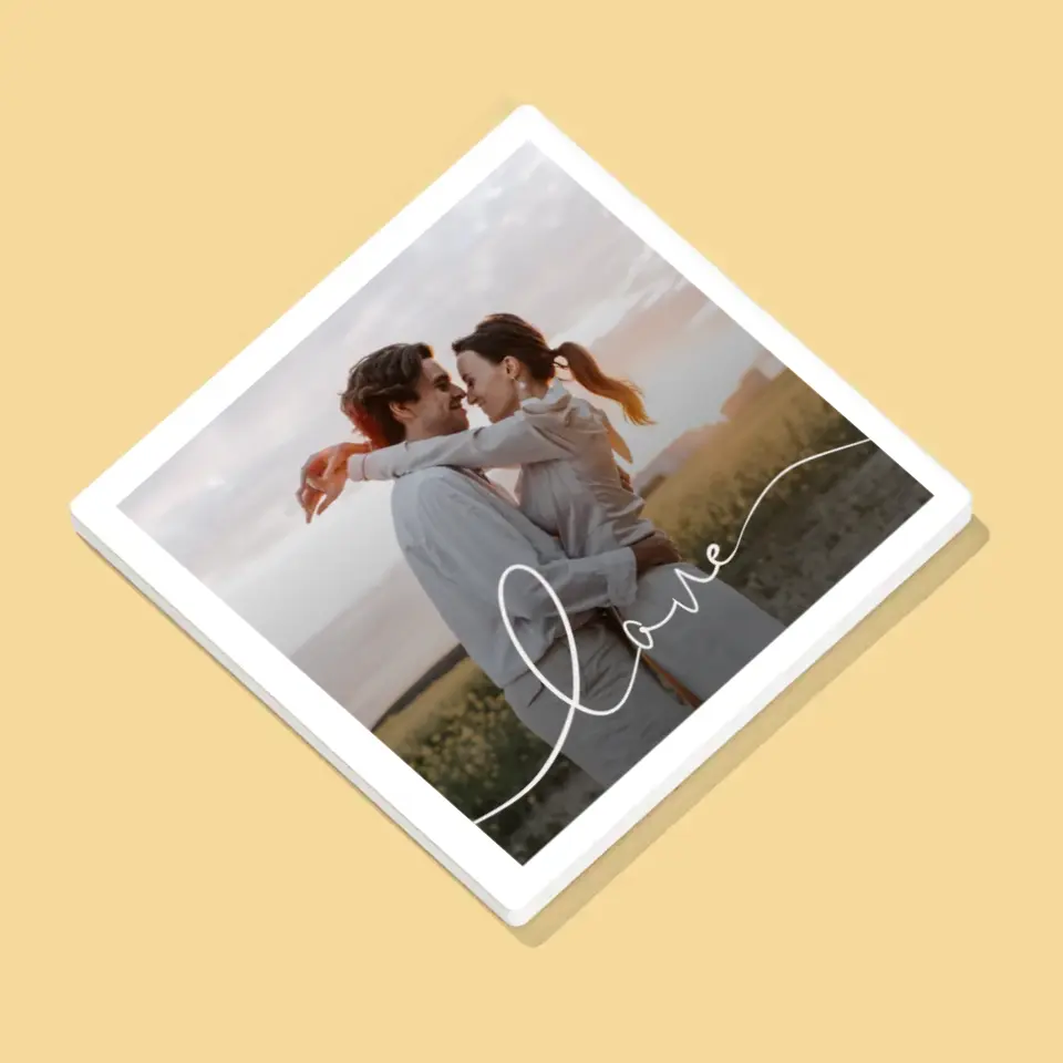 Zdjęcie: Love Napis - Podkładki Pod Kubki - Image 3