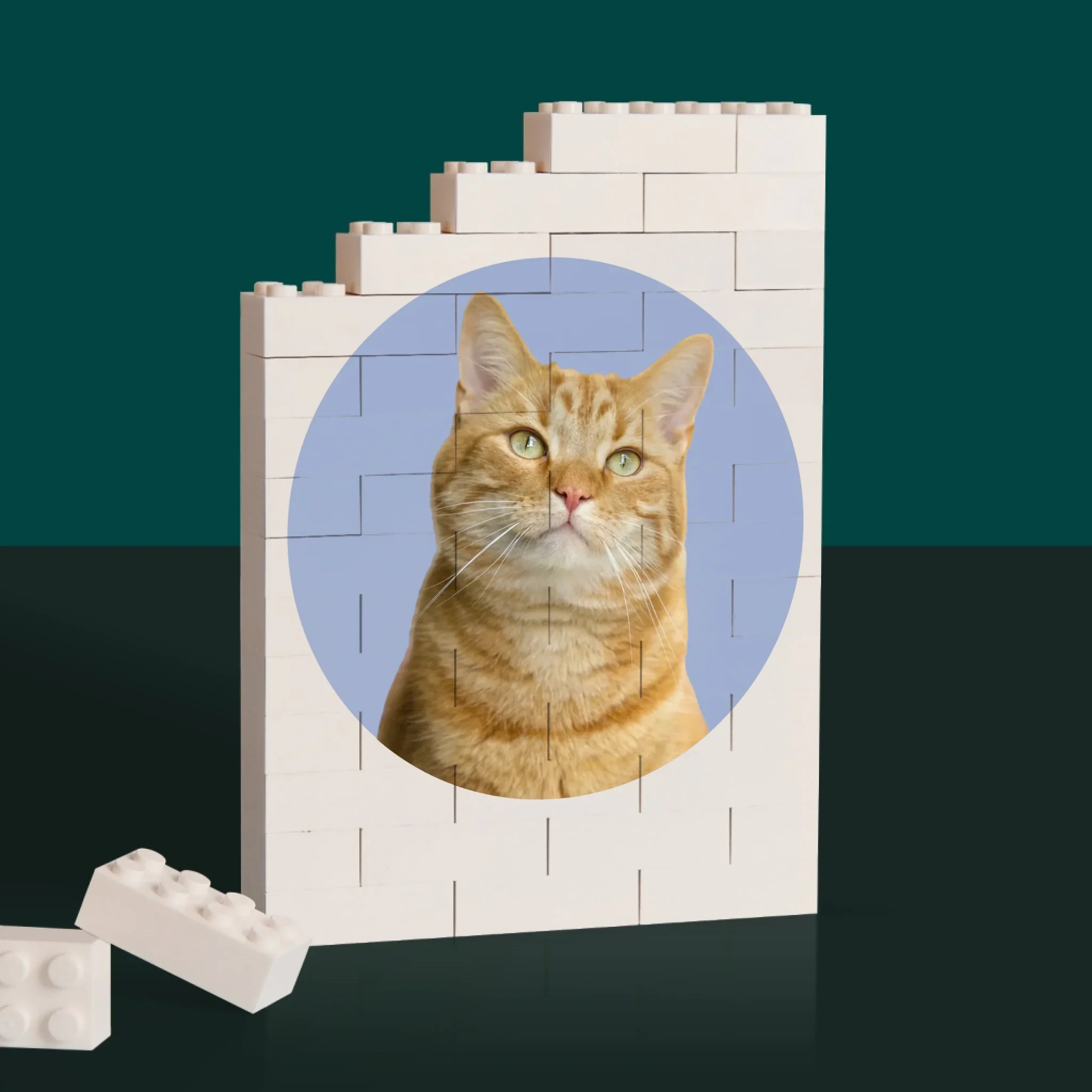Zdjęcie: Twój Kot - Klocki LEGO z Nadrukiem - Image 2